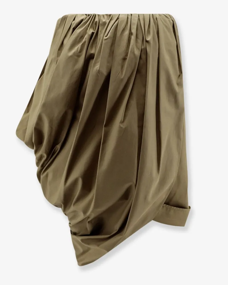 Chloé Women's Skirt Cotton Green Green