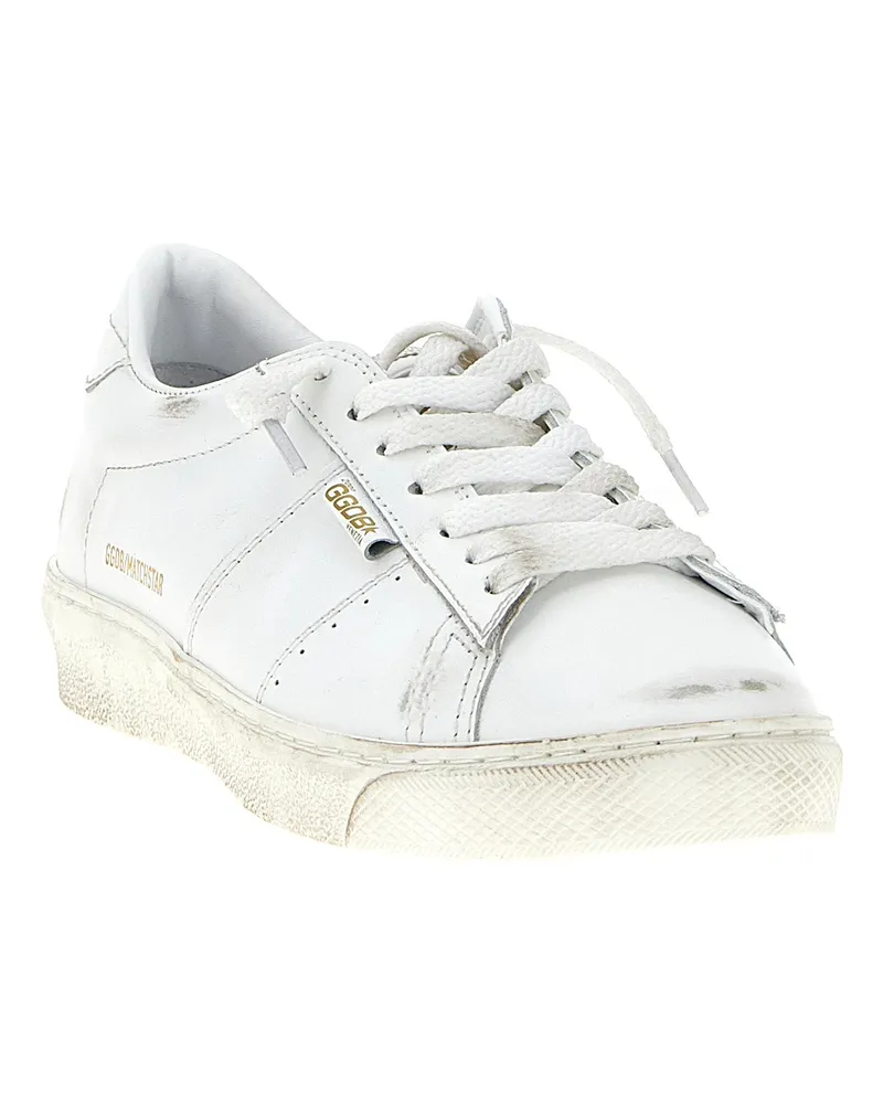 Golden Goose Matchstar Sneakers — White White