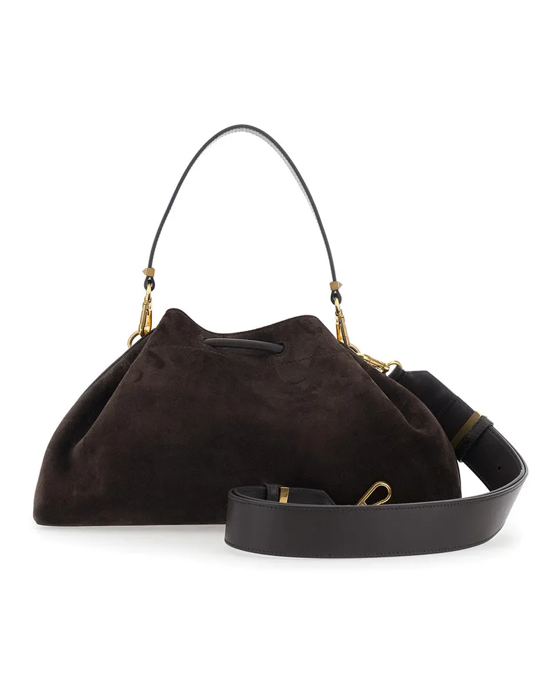 Jimmy Choo Bon Bon Shoulder Bag — Brown Brown