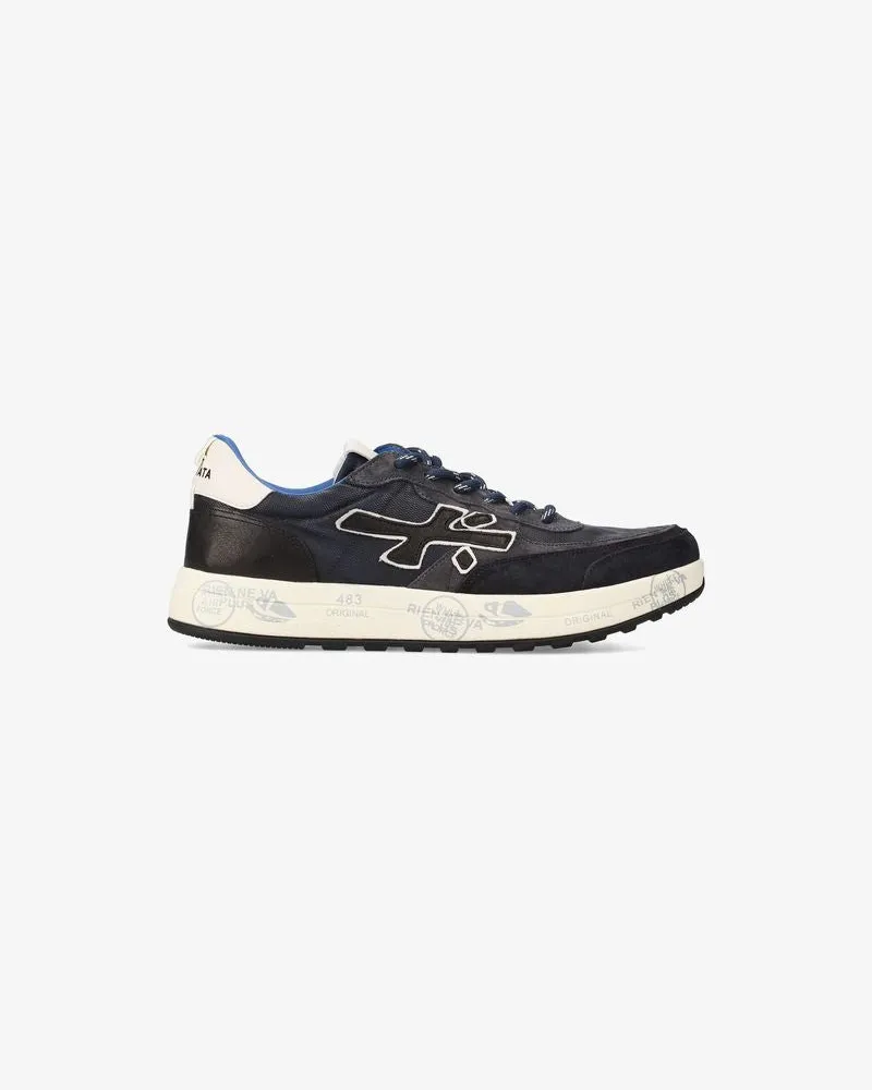 Premiata Men's Sneakers Blue Footwear - Sports Black