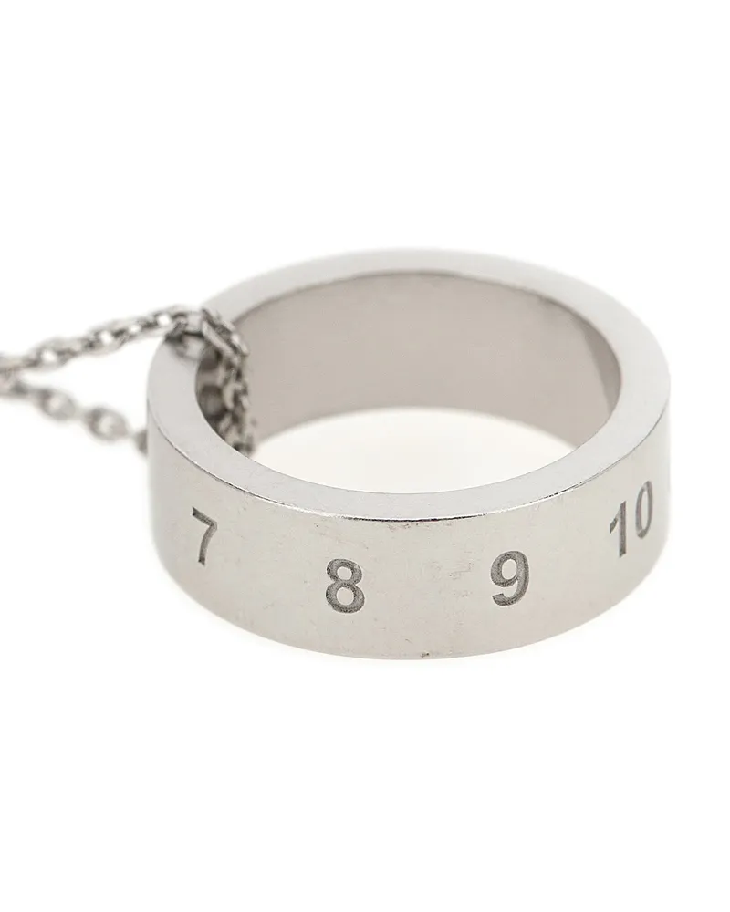 Maison Margiela Men's Silver Necklace Silver