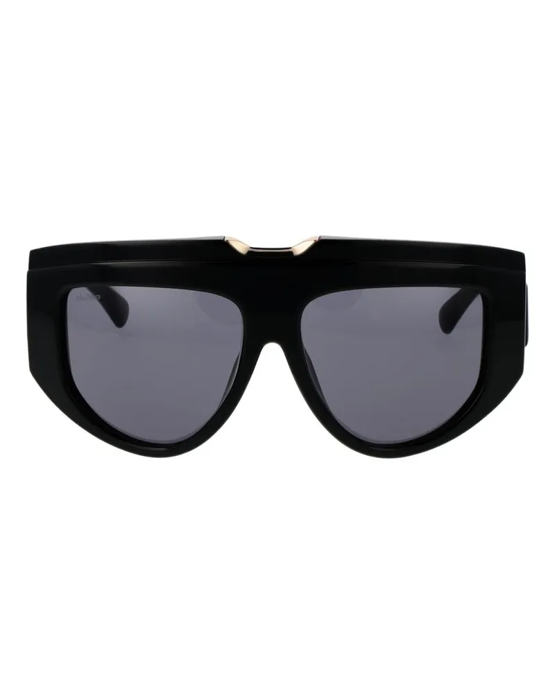 Max Mara Women's Black Acetate Sunglasses Black