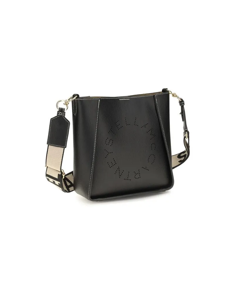 Stella McCartney Women's Black Polyethylene Shoulder Bag Black
