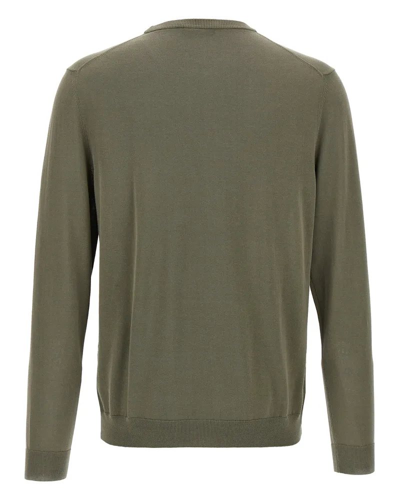 Zanone Cotton Sweater Sage