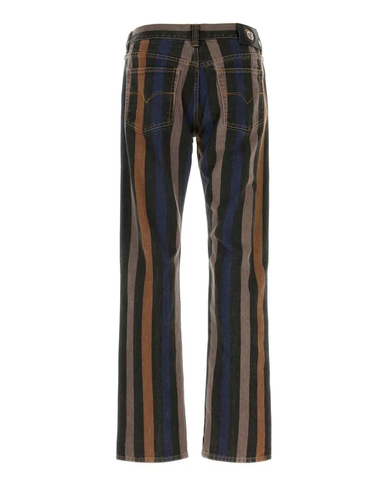 Versace Men's Denim Jeans Multicolor Cotton Multicolor