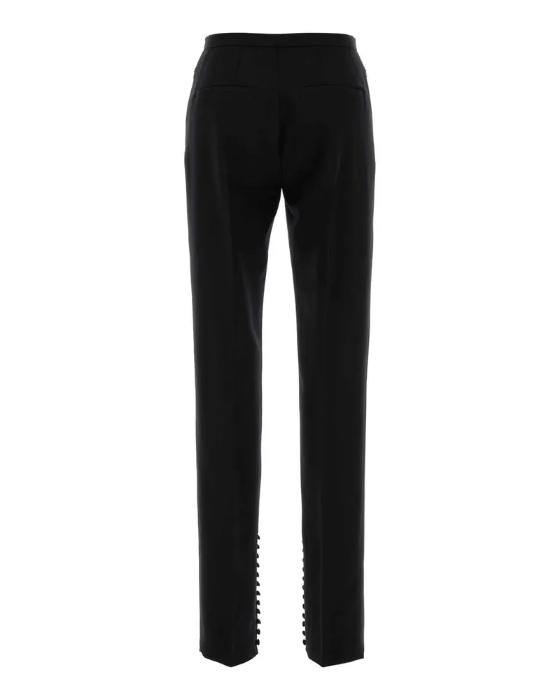 Dries van Noten 2520109512249 900 Black Exterior: Wool Mohair Pantaloni Trousers Black