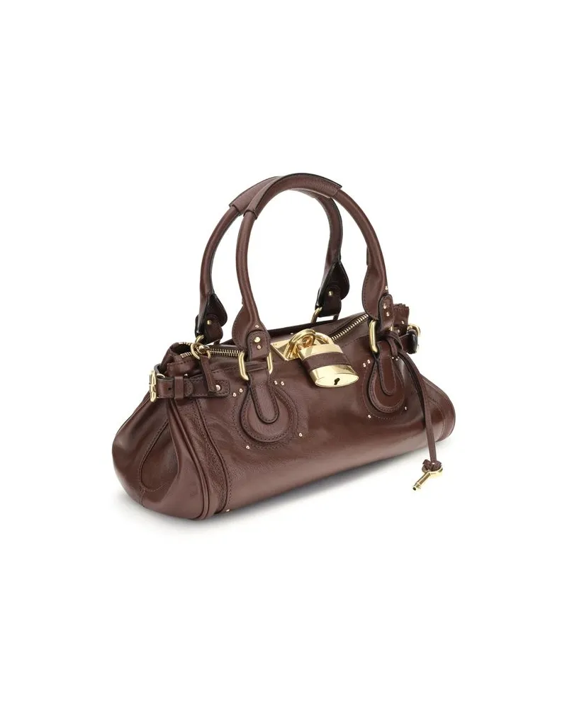 Chloé Women's Bordeaux Buffalo Leather Shoulder Bag Bordeaux
