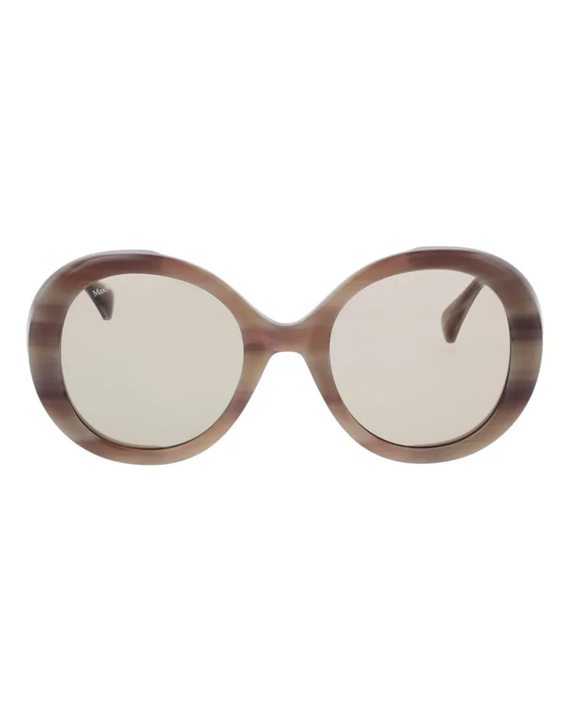 Max Mara Women's Beige Acetate Sunglasses Beige