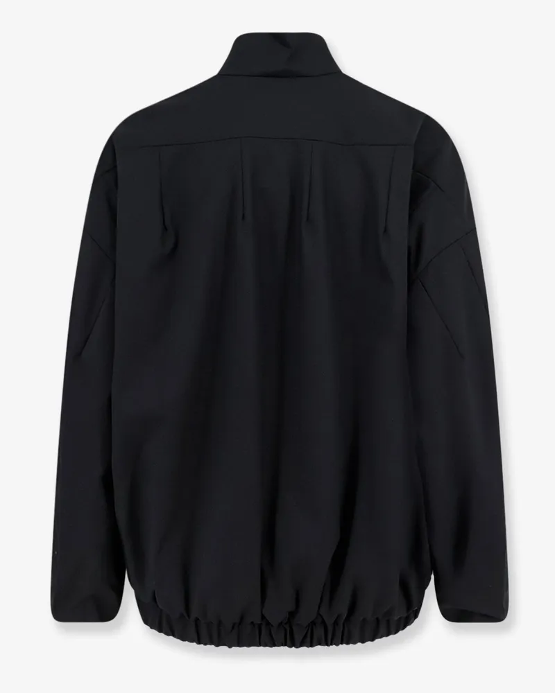 Hevò Women's Wool Blend Jacket Black Polyester Black