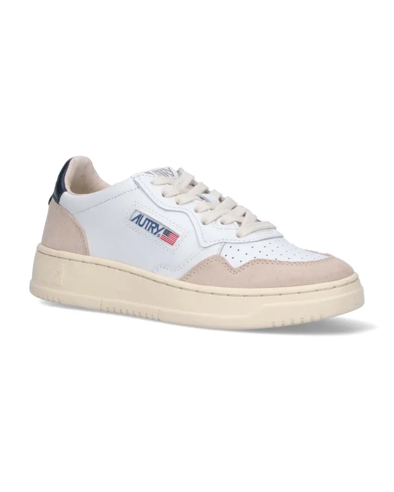 AUTRY Women's Sneakers White Upper: Cow Leather White
