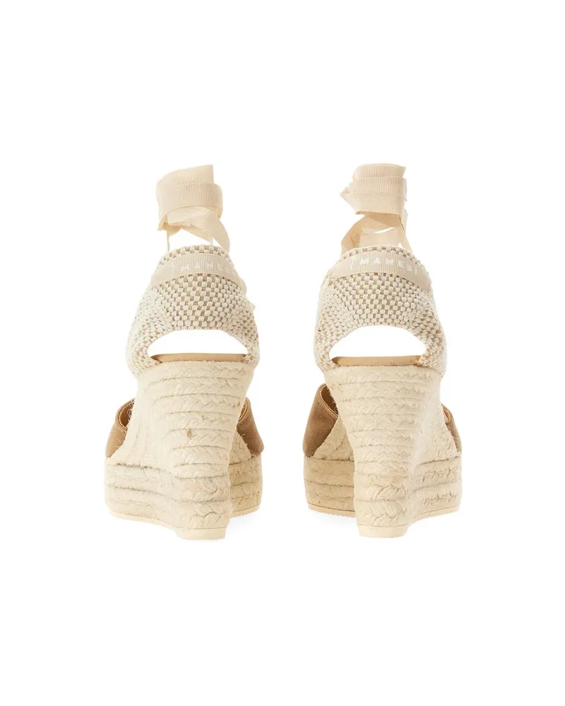 Manebí Hamptons Sandal — Beige Beige