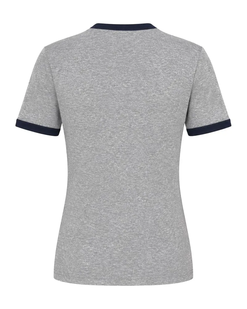 Samsøe & Samsøe Women Sabond Ss 15318 T-Shirt - Samsøe Cotton Grey Ready-To-Wear T-Shirts Gray