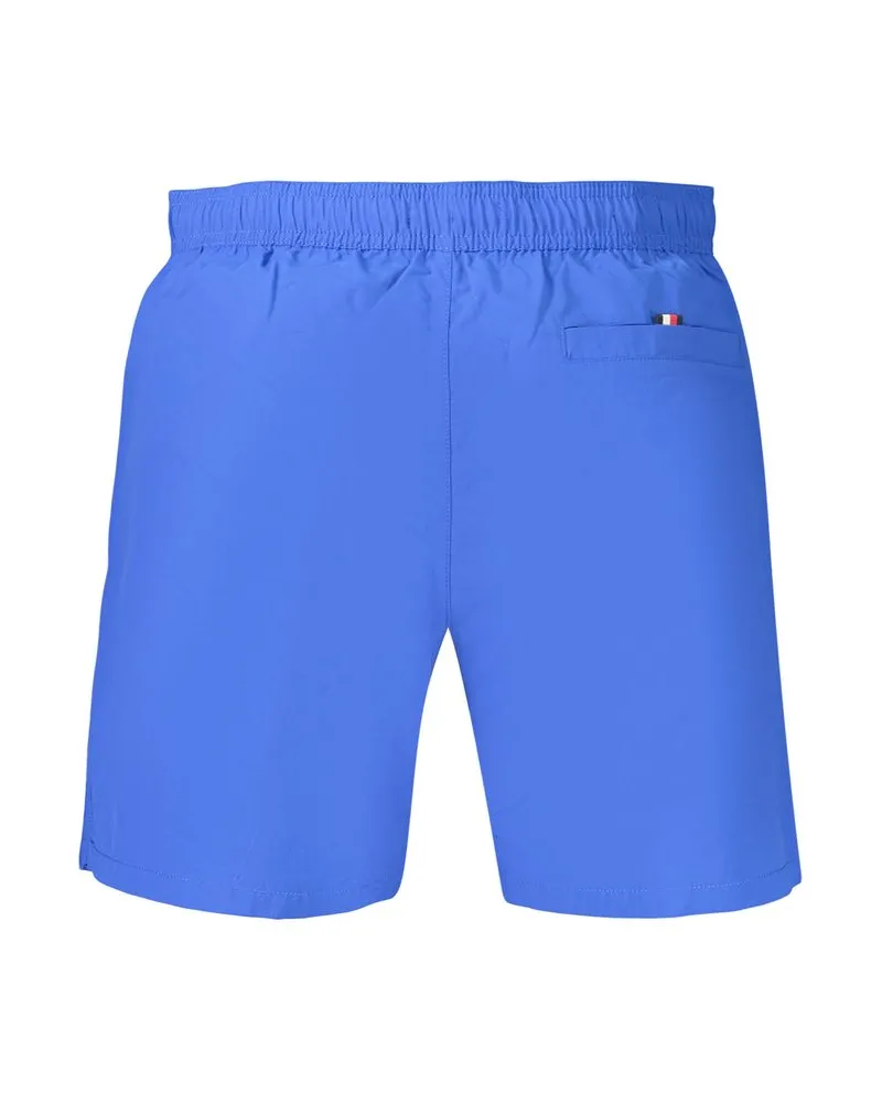 Tommy Hilfiger Logo-Embroidered Swim Shorts — Blue Blue