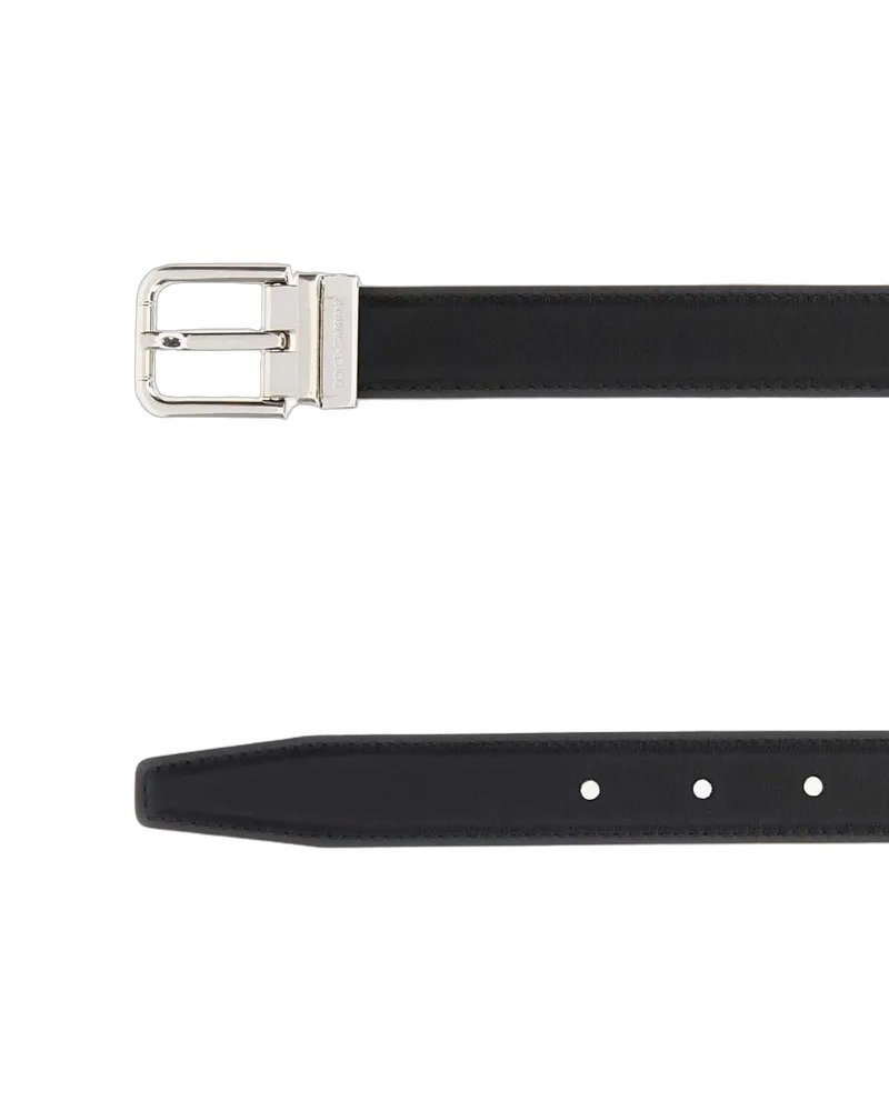 Dolce & Gabbana Nero Cinture Belt Black