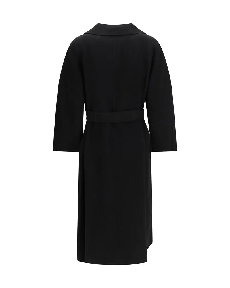 Max Mara Esturia Coat — Black Black