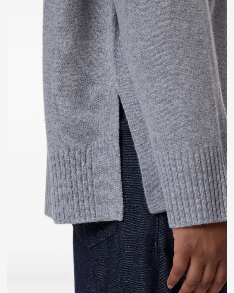 Closed Fine Wool Knit Sweater — Grey Grey