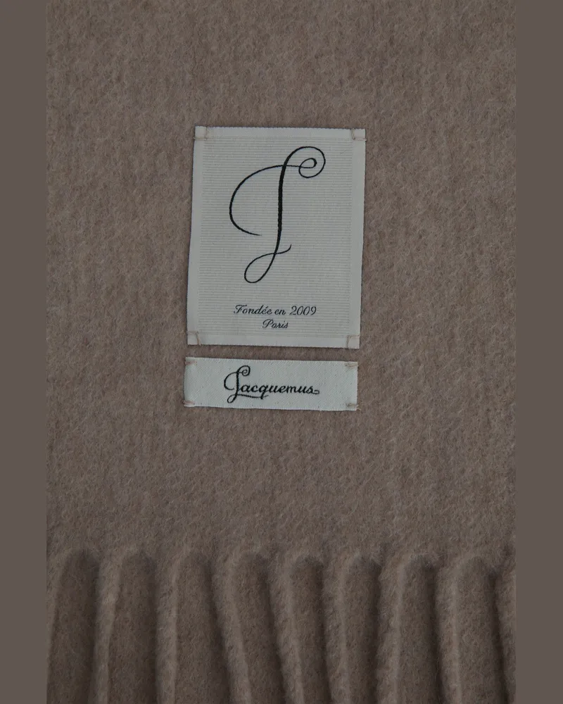 Jacquemus Cavallo Scarf — Beige Beige