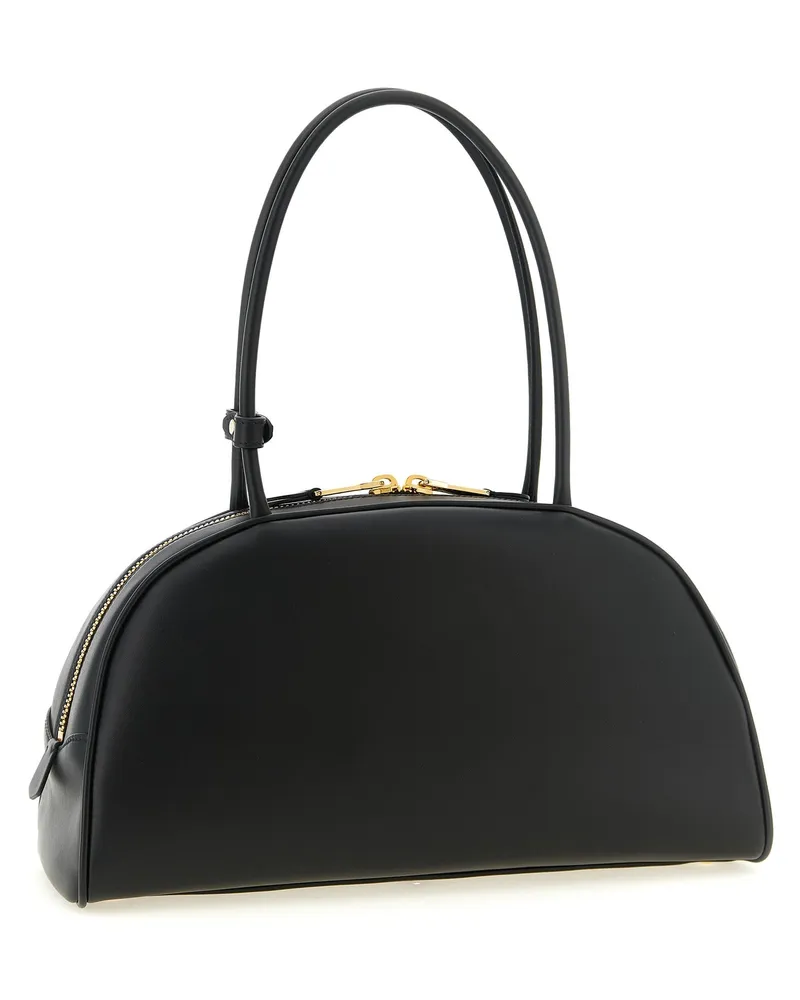 Miu Miu Calfskin Leather Shoulder Bag — Black Black