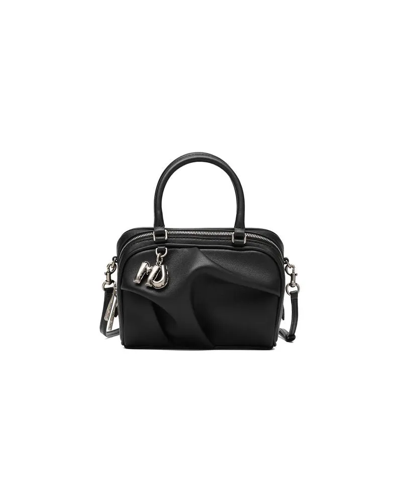 Marc Jacobs Women's Crossbody Bag Black Calf Leather - Crossbody-Bags Black