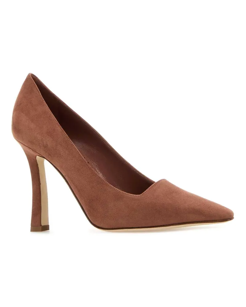 Manolo Blahnik Moira2251808 Mbrw Scarpe Con Tacco High Heel Shoes Brown