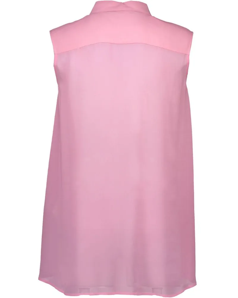 Moschino Rosa Viscosa Womens Shirt Pink Pink
