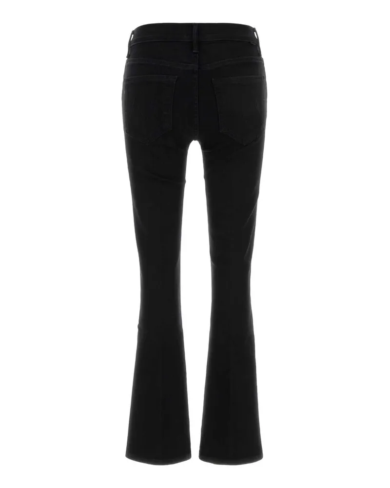 Mother Women's Black Denim The Weekender Jeans Nero Black