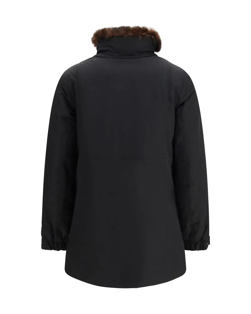 Woolrich Erie Coat — Black Black