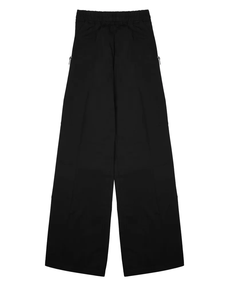 Rick Owens Men's Trousers Heizer Belas Black Cotton Black