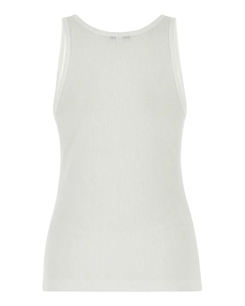 AGOLDE A7121b1416 Wht White Exterior: Viscose Spandex Maglie Sweater White
