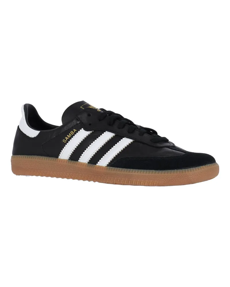 adidas Men's Sneakers Black Leather Black