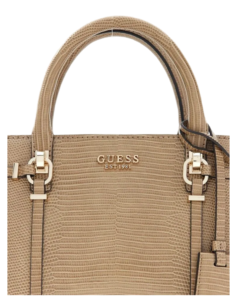 Guess Women's Tote Bag Beige Polyurethane - Tote-Bags Beige