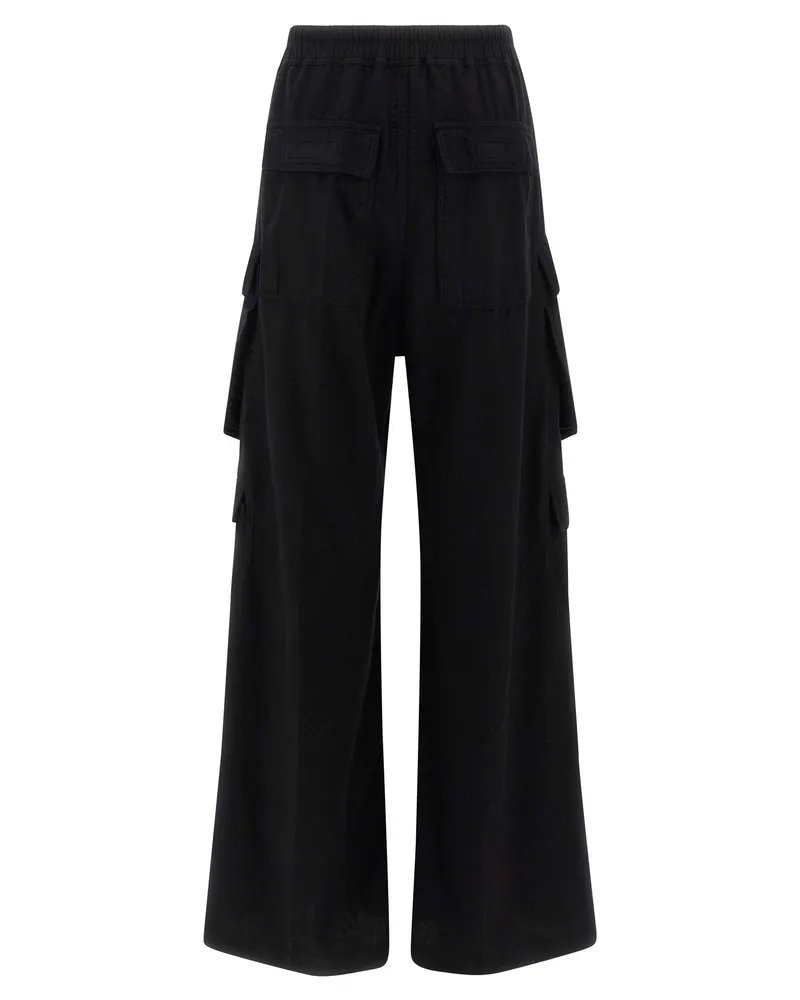 DRKSHDW by Rick Owens Double Cargo Pants — Black Black