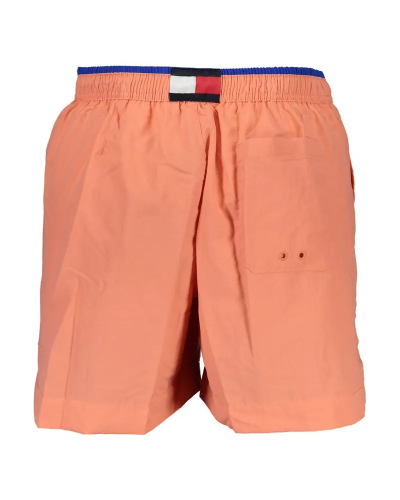 Tommy Hilfiger Nylon Swim Trunks — Pink Pink