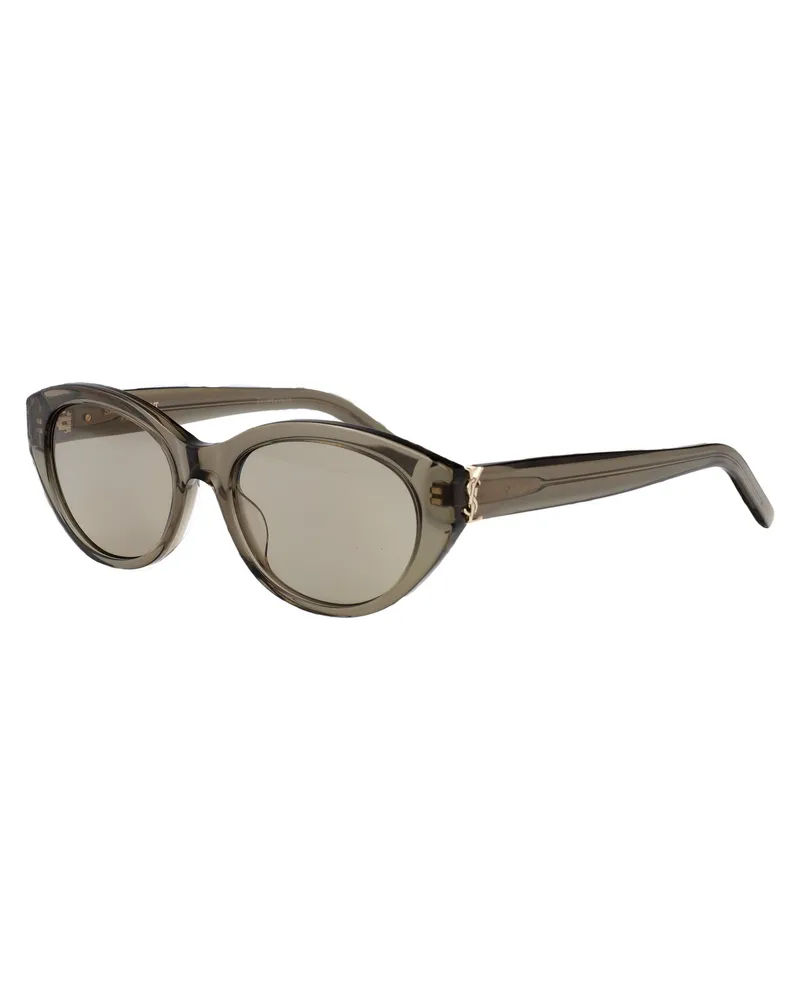 Saint Laurent SLM148 Sunglasses — Brown Brown