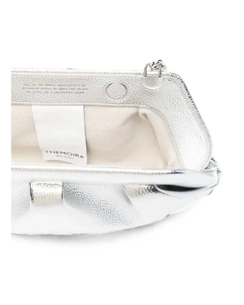 THEMOIRÈ Robl Clutch — Silver Silver