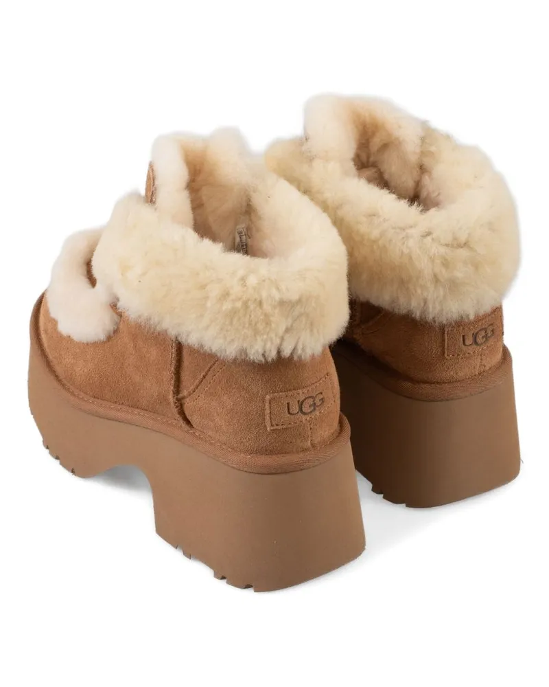 UGG Esmee Lace Up Boot — Brown Brown