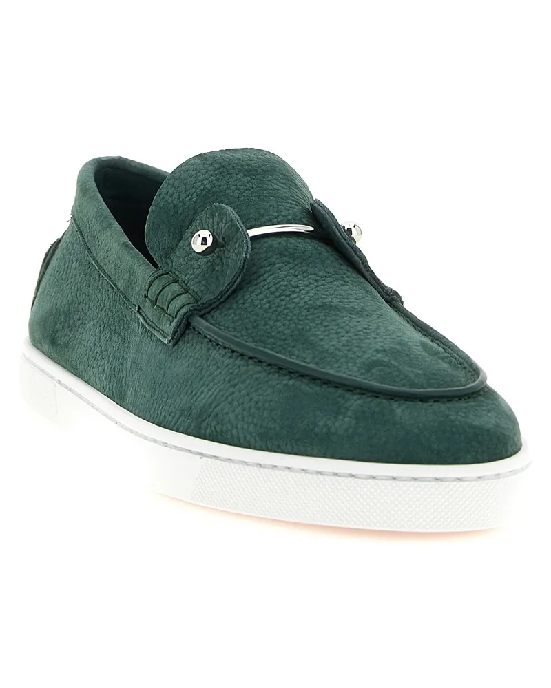 Christian Louboutin Chambeliboat Loafers Green