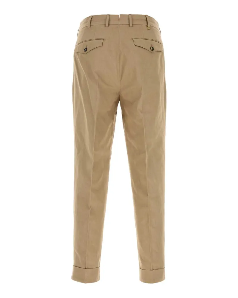 PT TORINO Men's Camel Cotton Style Pant 0060 Exterior: Pantaloni Beige