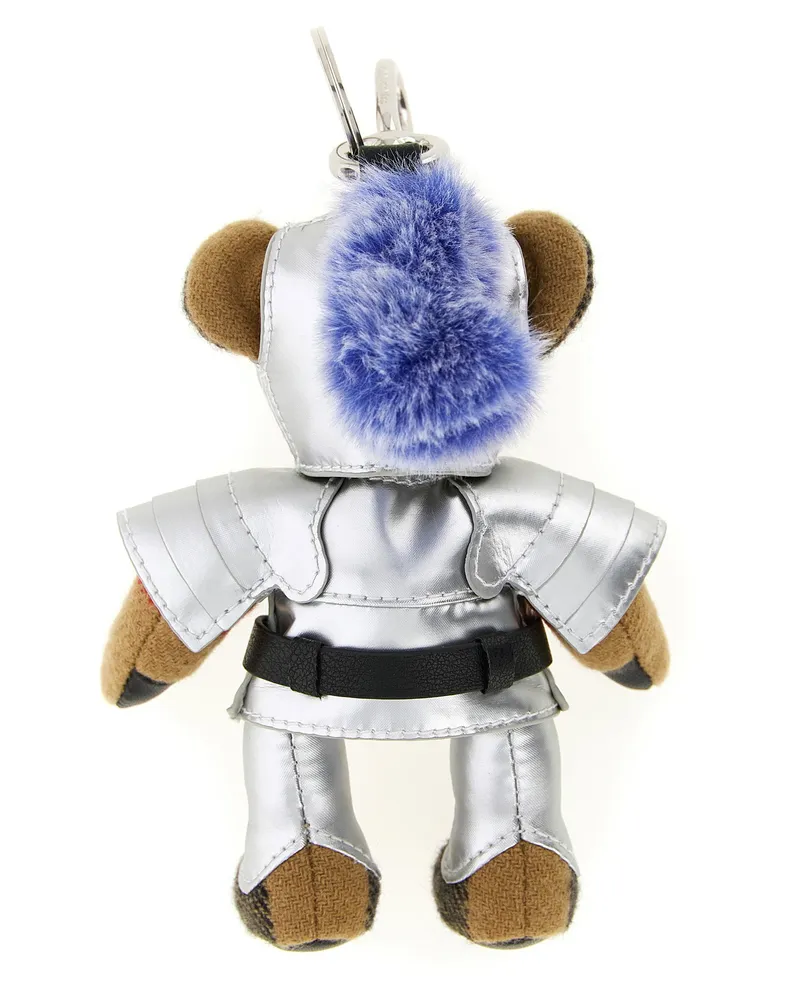 Burberry Orsetto Thomas Keyring White