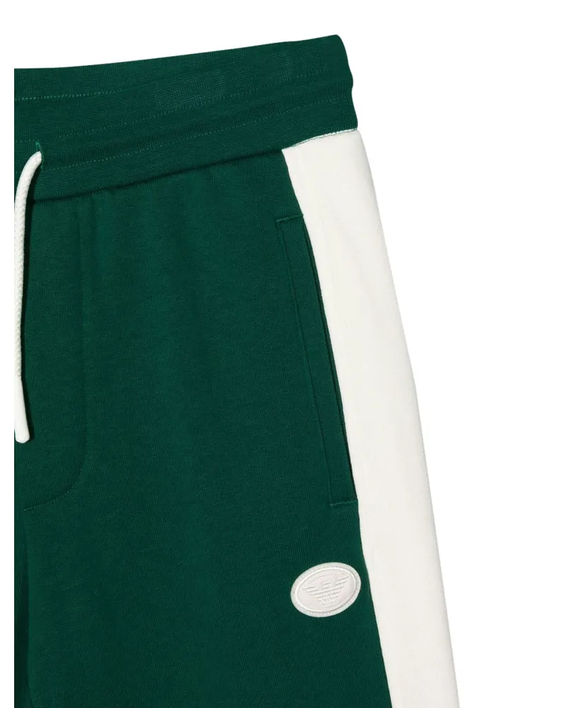Emporio Armani Cotton Sweatpants — Green Green