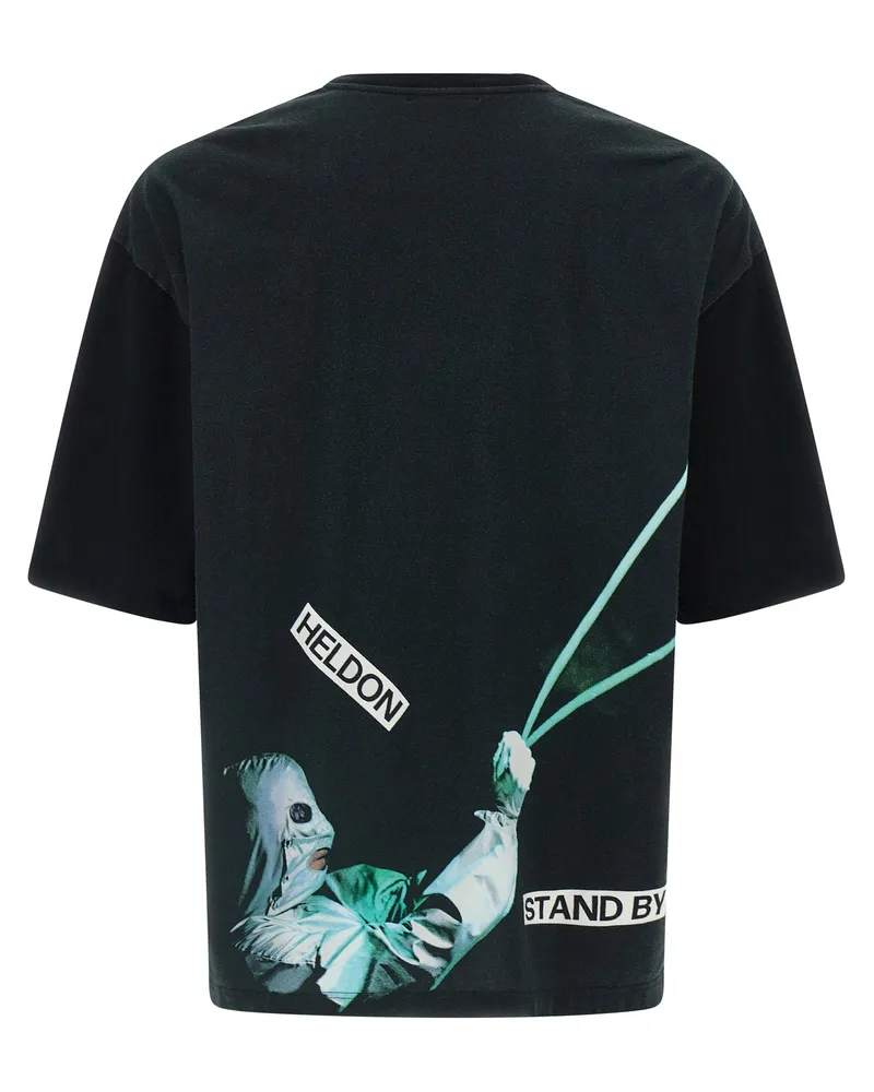 Undercover Men's Black Cotton T-Shirt Black
