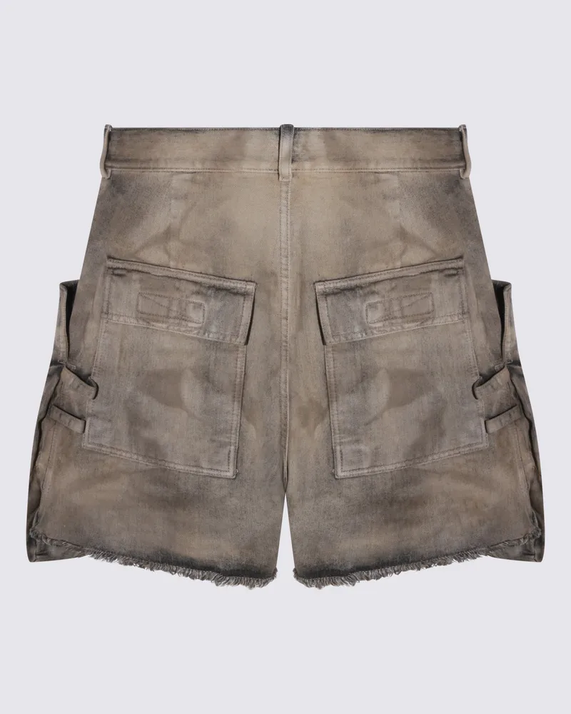 DRKSHDW by Rick Owens Men's Shorts Dust _100 % Co Beige