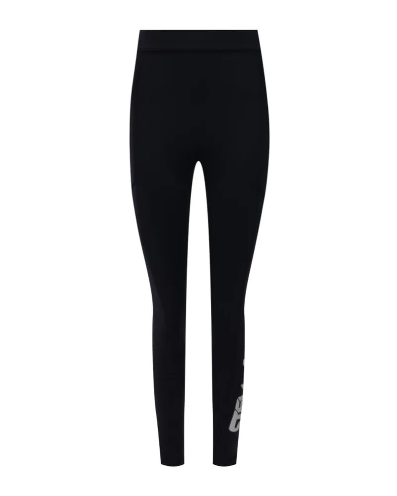 Stella McCartney High-Waist Polyamide Leggings — Black Black