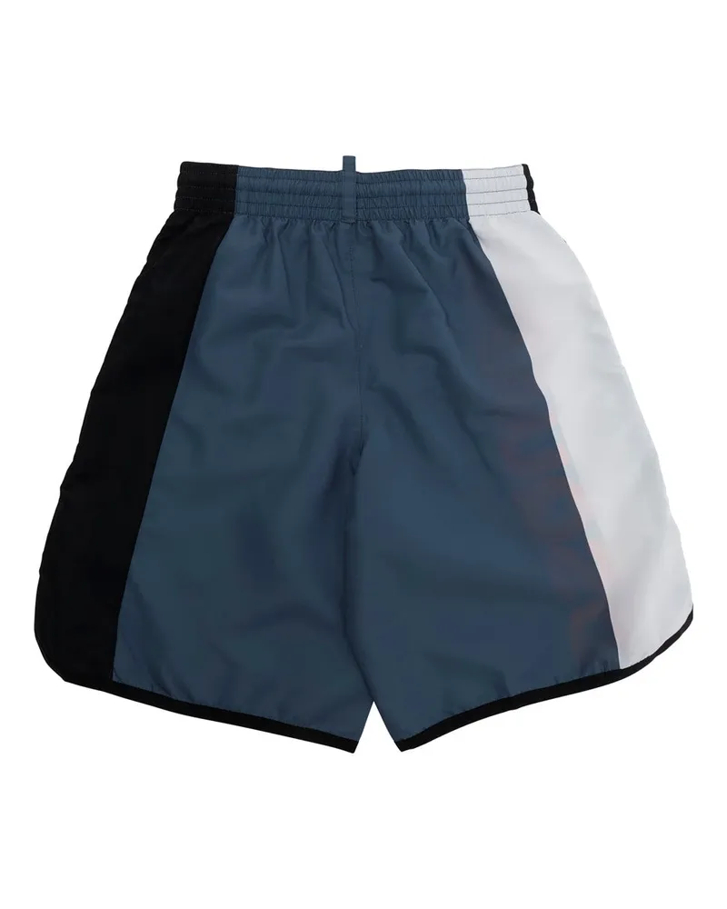 Dsquared2 Boys' Kids Swimsuit Grey Polyester Swim Shorts & Trunks Blue