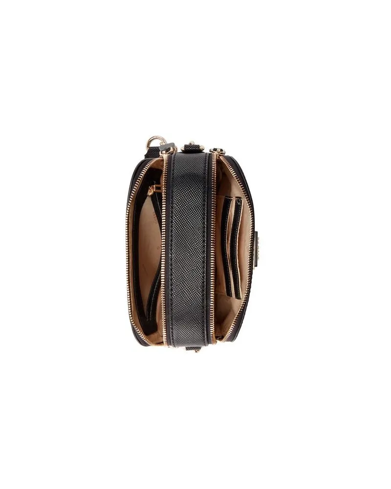 Guess Women's Crossbody Bag Black Polyurethane - Crossbody-Bags Black