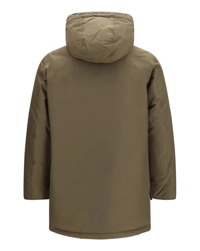 Woolrich Men's Arctic Parka Dark Green Down Jackets Coat Green