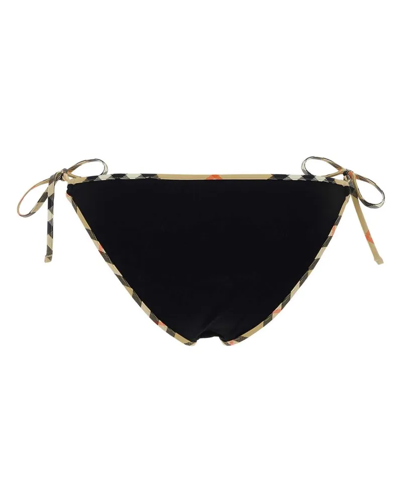 Burberry Women Black Stretch Nylon Bikini Bottom Polyamide (nylon) Elastane Costumi Da Bagno Black