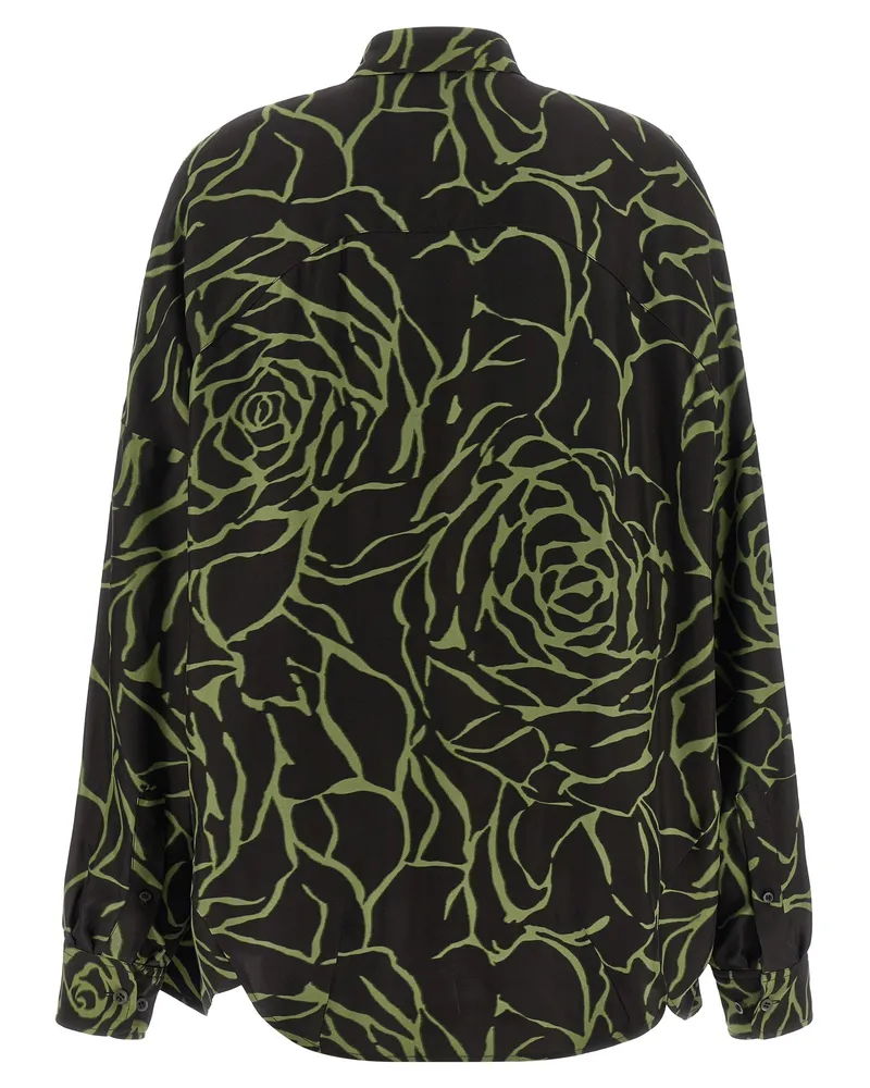 Dries van Noten Women's Black Viscose Blouse Black