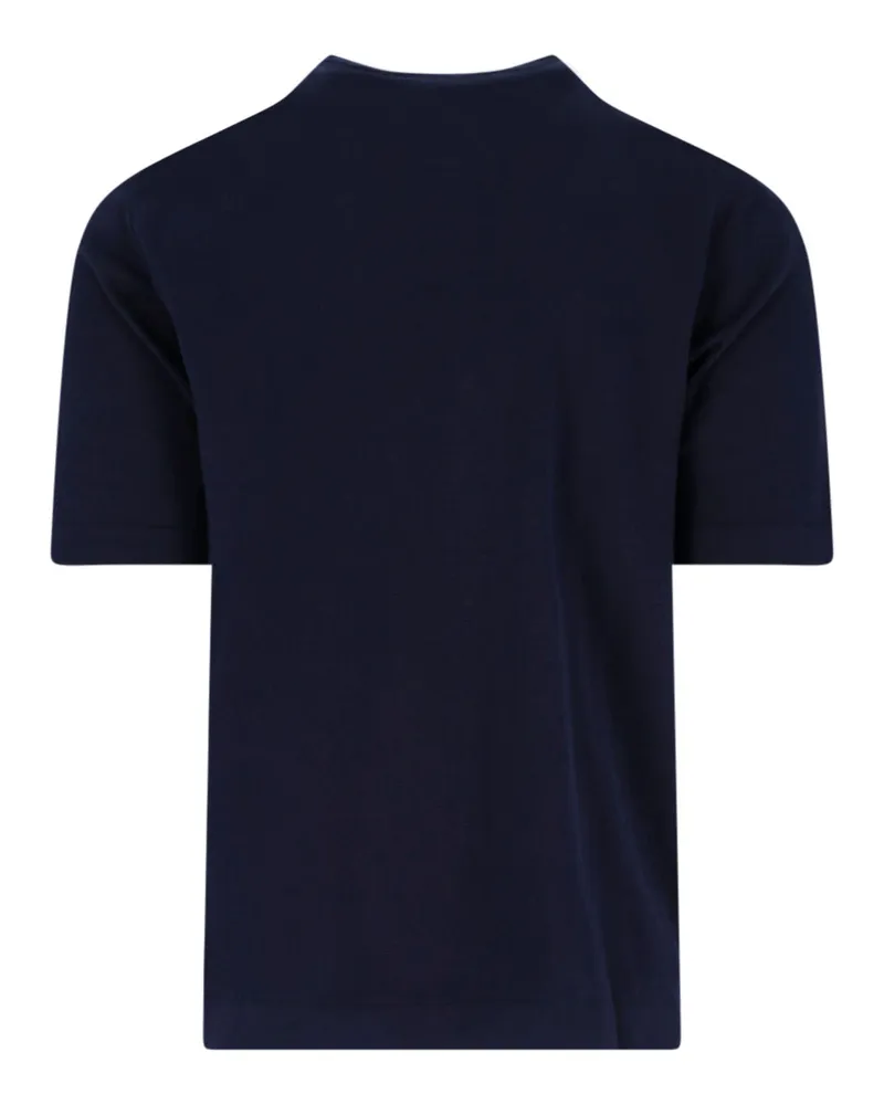 K-Way Men's Sweaters Blue Cotton Navy