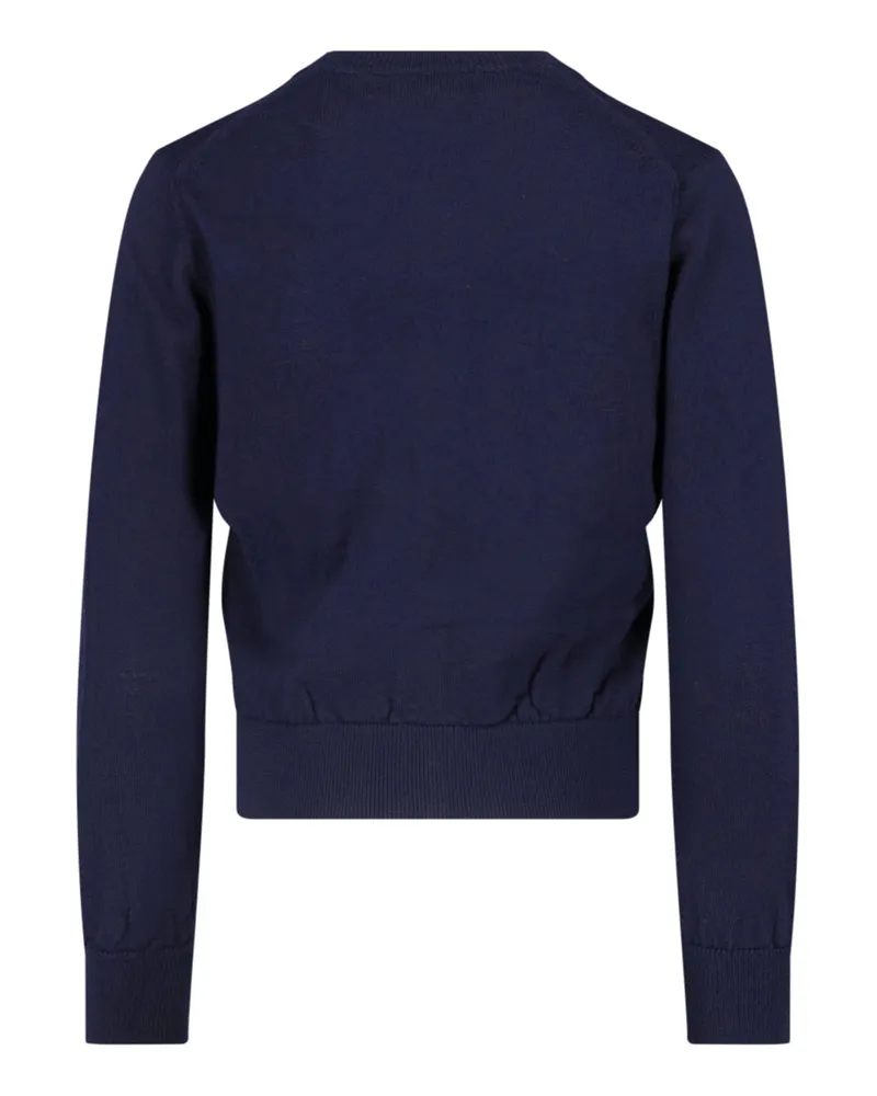Comme des Garçons Women's Comme Des Garcons Sweaters Blue Wool Navy